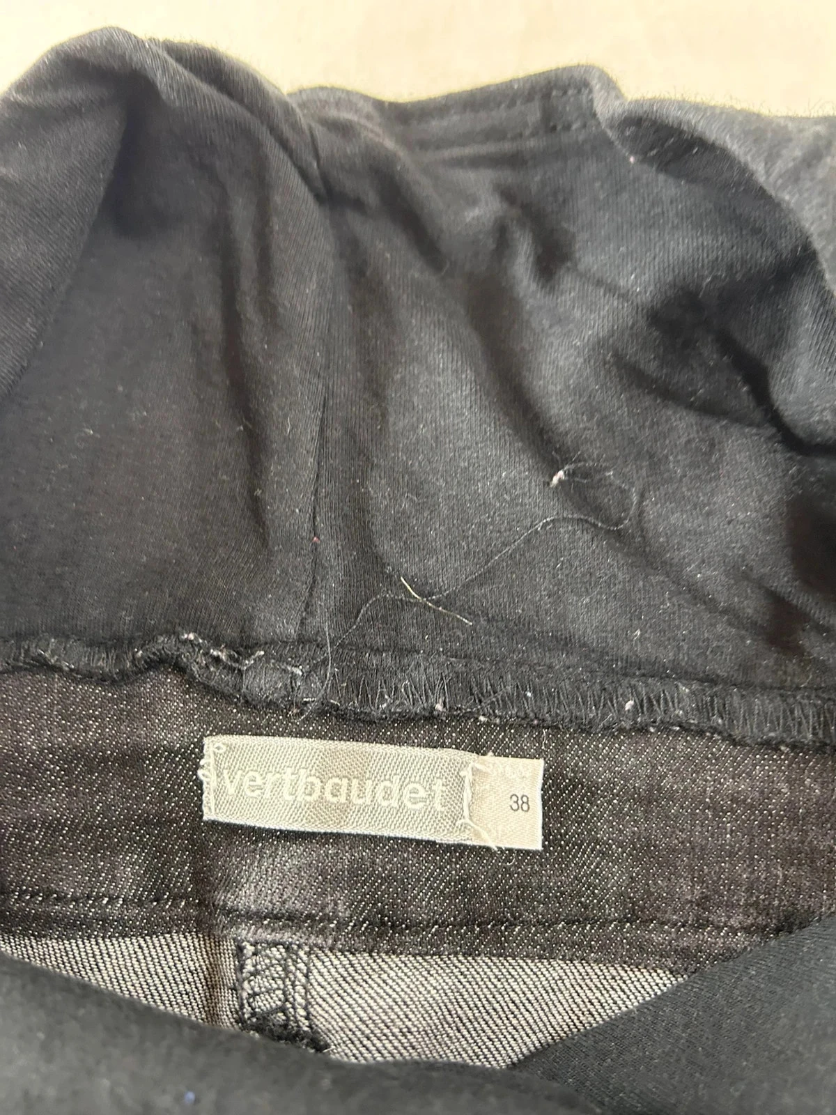 Jeans de cintura alta vertbaudet preto – photo 7